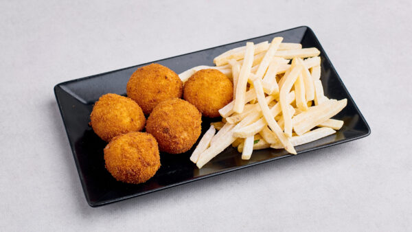 Cheese Balls with Fries